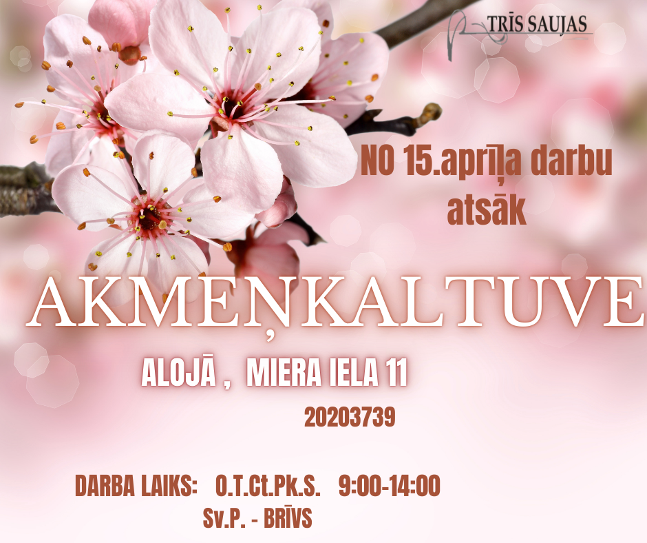 Akmeņkaltuve atsāk sezonu